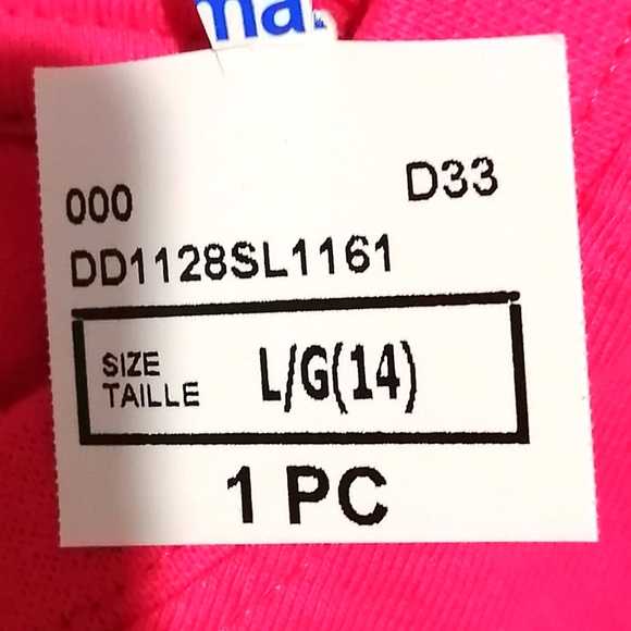 🔥SALE🔥 Supergirl DC Comics Sparkly Pink Girl's T-shirt NWT SZ L (14) & XL (16) - Picture 3 of 6